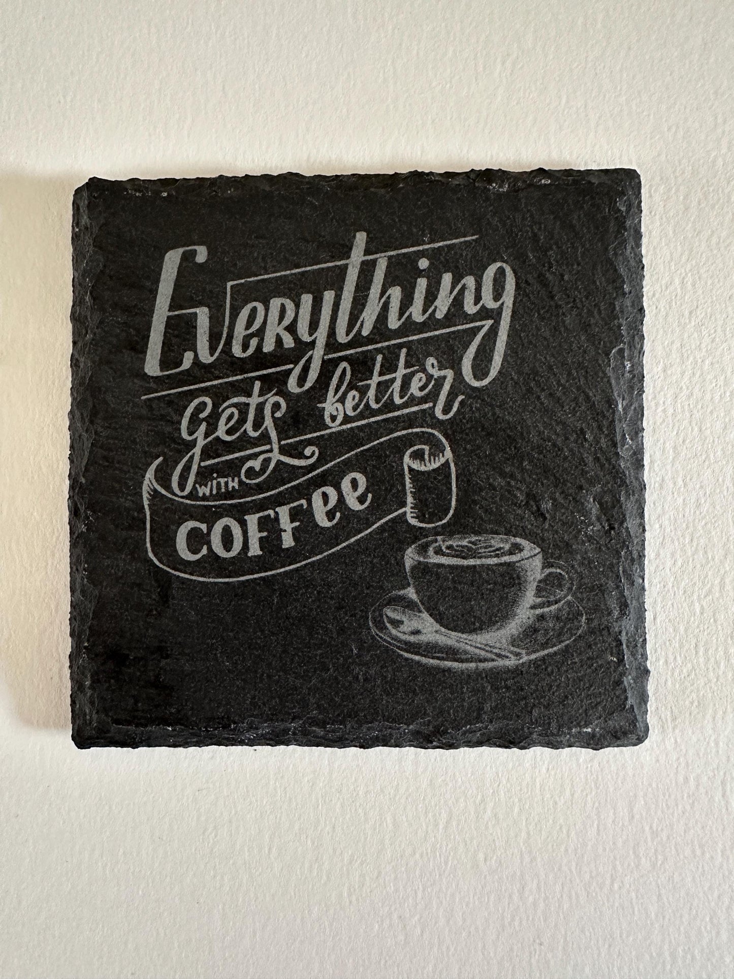Coffee Lovers - Slate Coasters