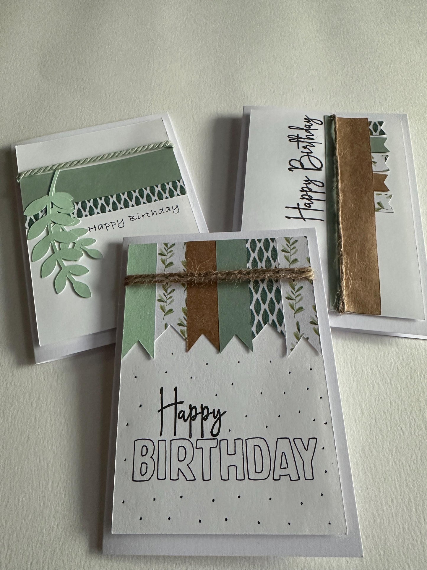 Handcrafted - Botanical Inspired Birthday Cards