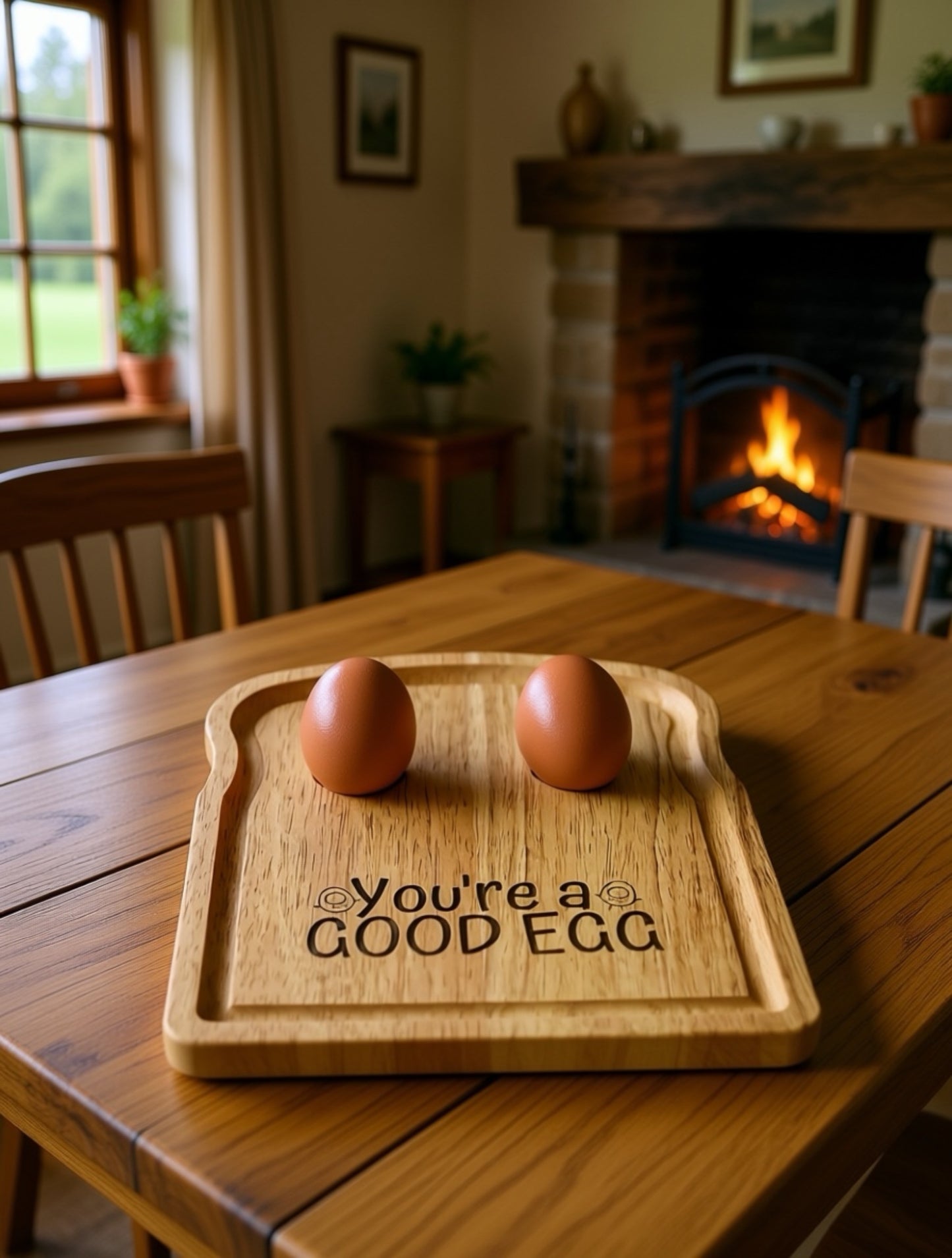You’re a Good Egg – Wooden Egg Board